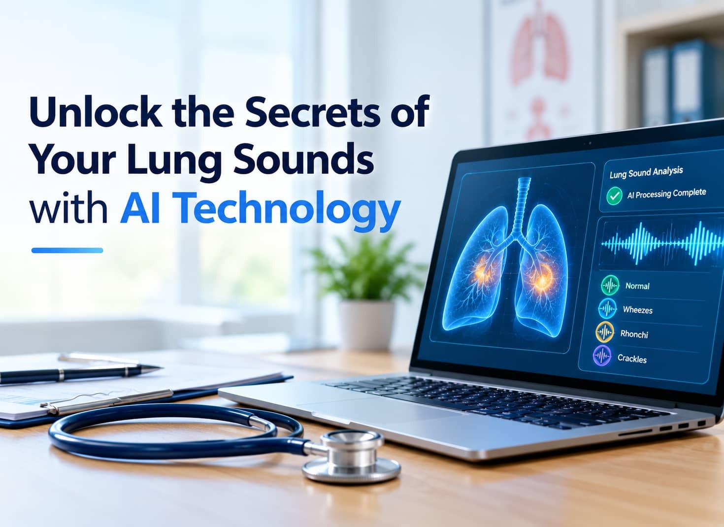 Cover image for Unlock the Secrets of Your Lung Sounds with AI Technology